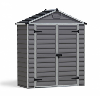 Сарай Palram – Canopia SkyLight 6x3 серый 2