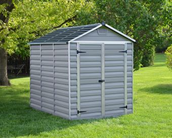 Сарай Palram – Canopia SkyLight 6x8 серый 2