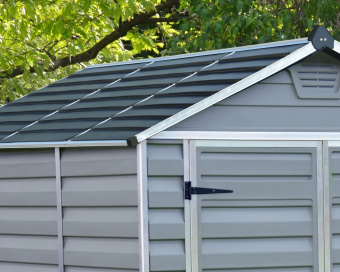 Сарай Palram – Canopia SkyLight 6x8 серый 5