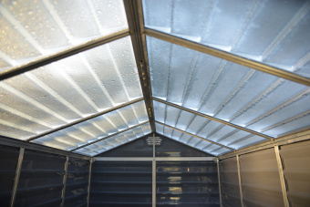 Сарай Palram – Canopia SkyLight 6x8 серый 7
