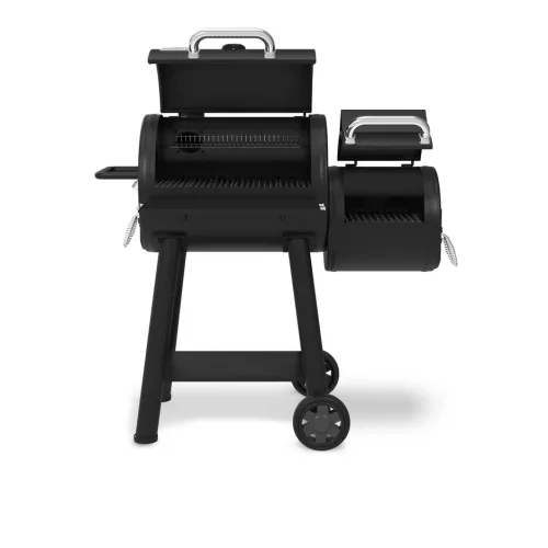Угольный гриль коптильня Broil King Regal Offset 400 2
