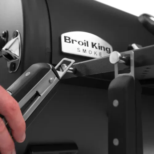Угольный гриль коптильня Broil King Regal Offset 400 7