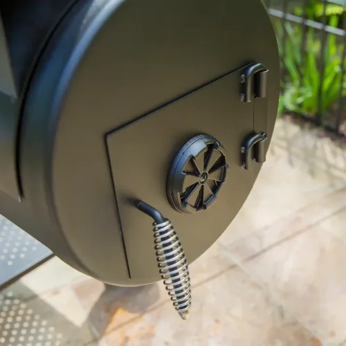 Угольный гриль коптильня Broil King Regal Offset 400 10
