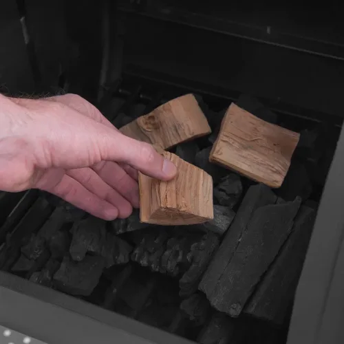 Угольный гриль коптильня Broil King Regal Offset 400 11