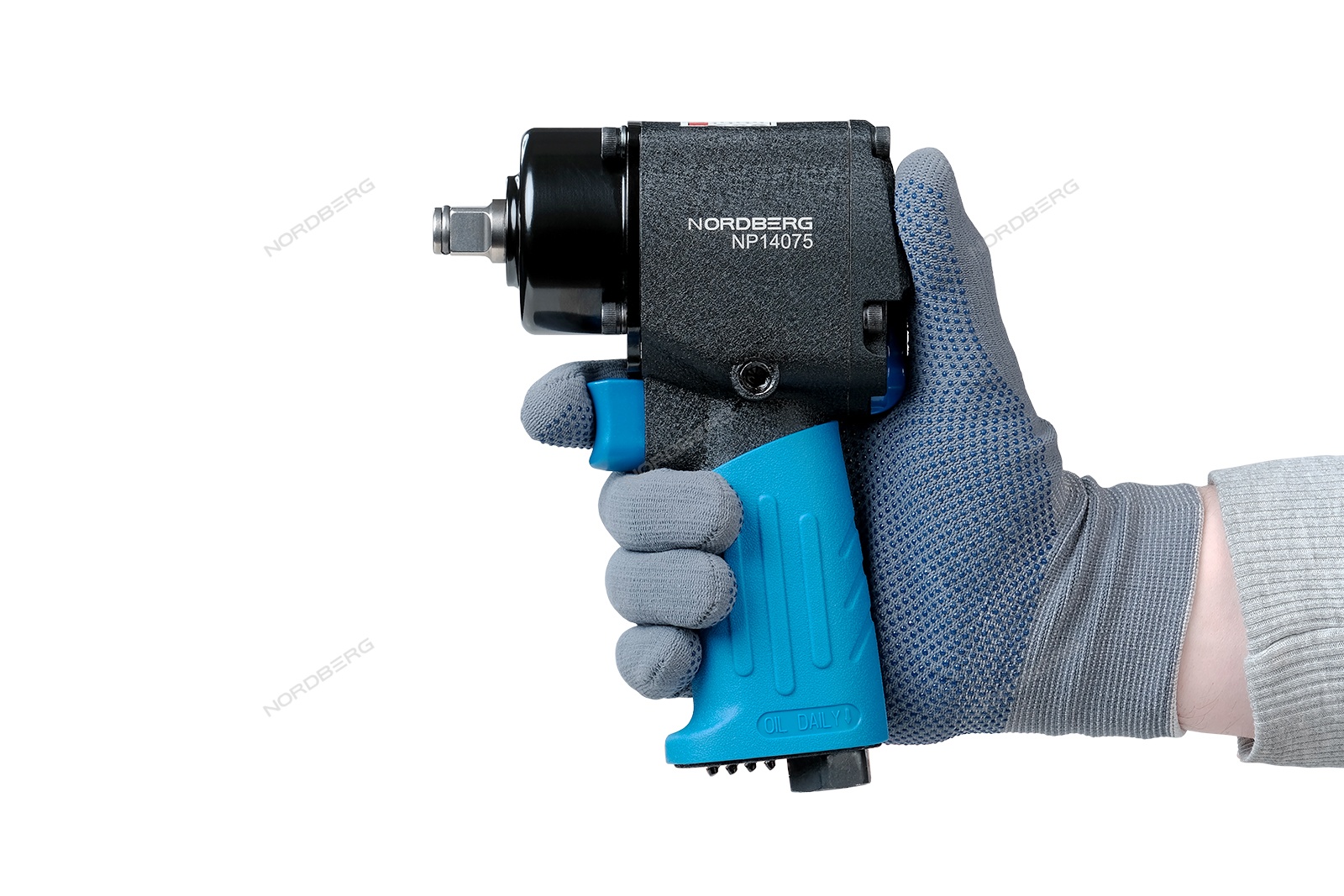 ПНЕВМОГАЙКОВЕРТ ударный 1/2", 680Нм, укороченный 7