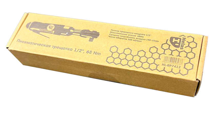 Пневматическая трещетка  1/2", 68 Nm 3