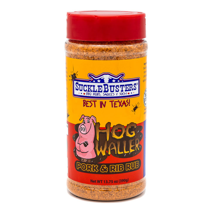 Приправа для свинины и барбекю Suckle Busters Hog Waller Pork Rub, пластиковый шейкер, 390 г 2
