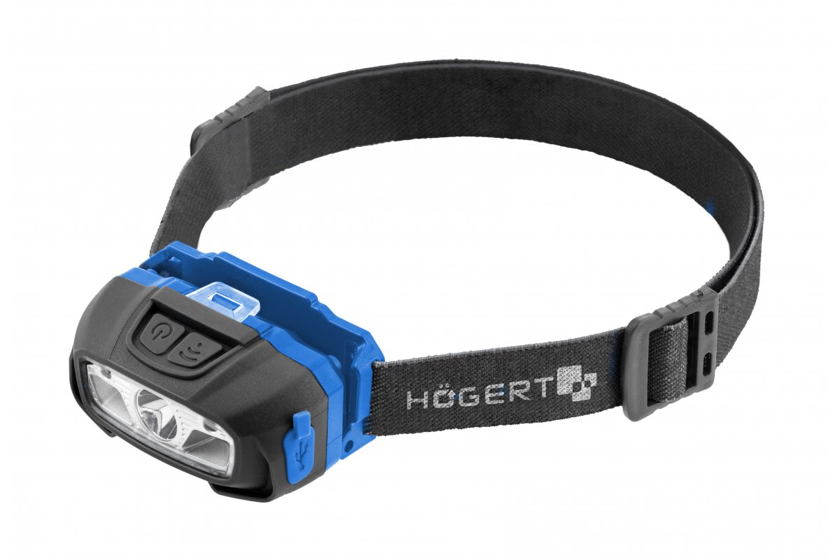Налобный фонарь с датчиком движения USB 6 функций