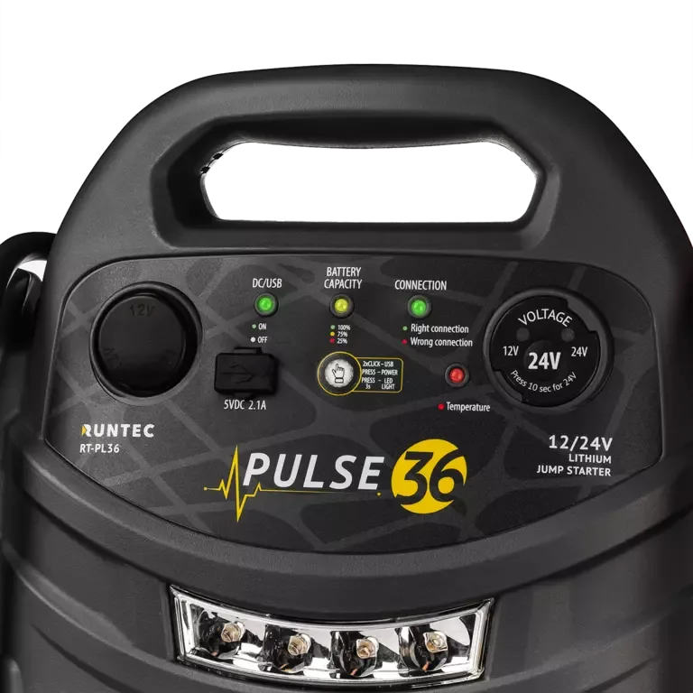 Пусковое устройство Pulse 36 12/24 В, 2400/1200 А RT-PL36 RUNTEC
