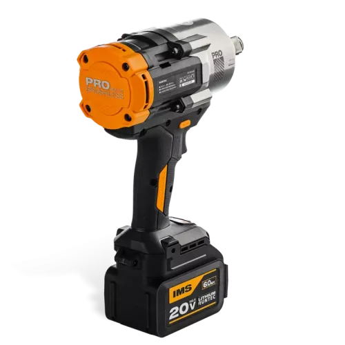Гайковерт ударный аккумуляторный RUNTEC PRO 3/4", 20В, 2*6Ач, 1600Нм 2