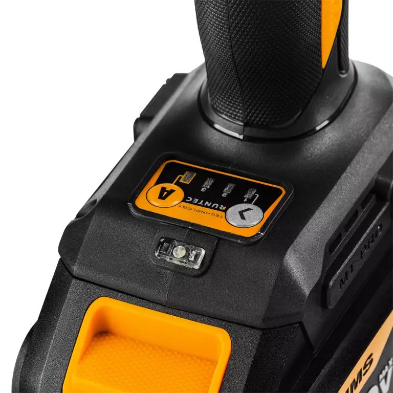 Гайковерт ударный аккумуляторный PRO 1/2", 20В, 2*4Ач, 500Нм 5