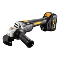 Шлифмашина угловая аккумуляторная PRO 125 мм, 20В, 2*4Ач, 900Вт RUNTEC RT-AG900