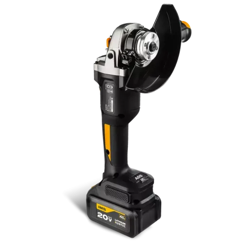 Шлифмашина угловая аккумуляторная PRO 125 мм, 20В, 2*4Ач, 900Вт 2