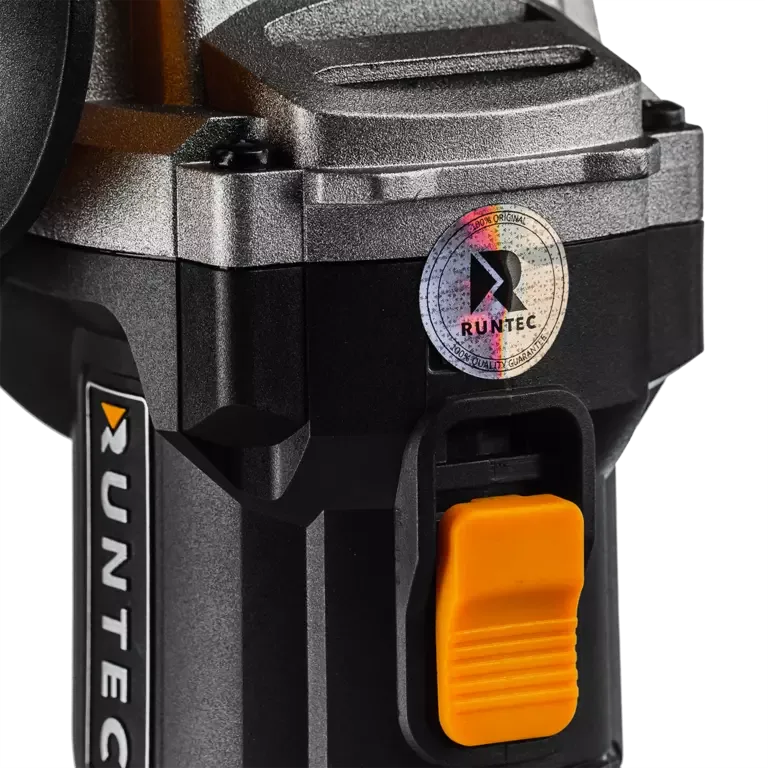Шлифмашина угловая аккумуляторная PRO 125 мм, 20В, 2*4Ач, 900Вт RUNTEC RT-AG900