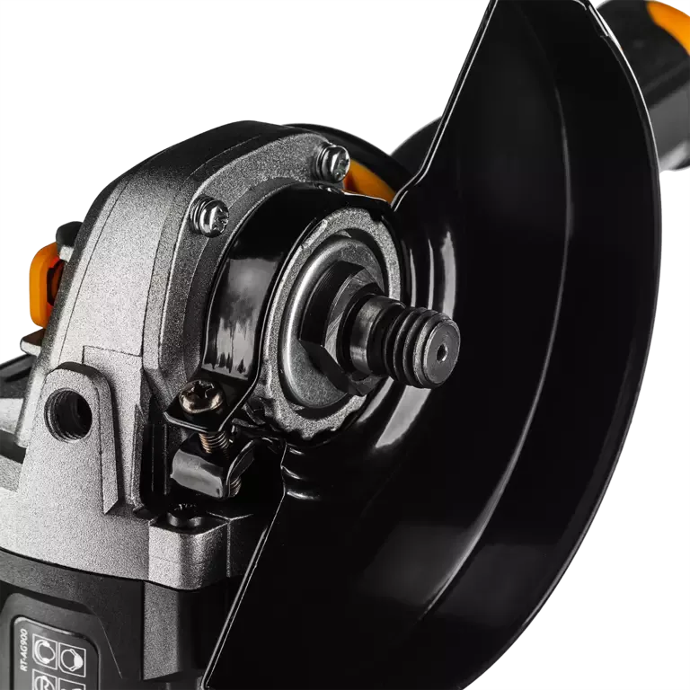 Шлифмашина угловая аккумуляторная PRO 125 мм, 20В, 2*4Ач, 900Вт RUNTEC RT-AG900