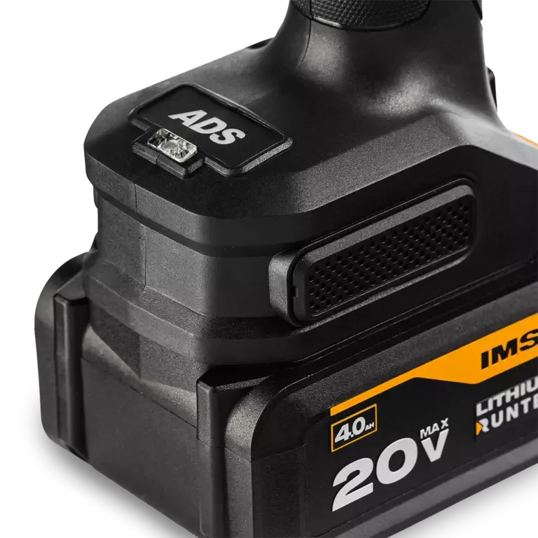Шлифмашина угловая аккумуляторная PRO 125 мм, 20В, 2*4Ач, 900Вт RUNTEC RT-AG900