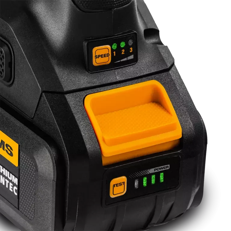 Шлифмашина угловая аккумуляторная PRO 125 мм, 20В, 2*4Ач, 900Вт RUNTEC RT-AG900