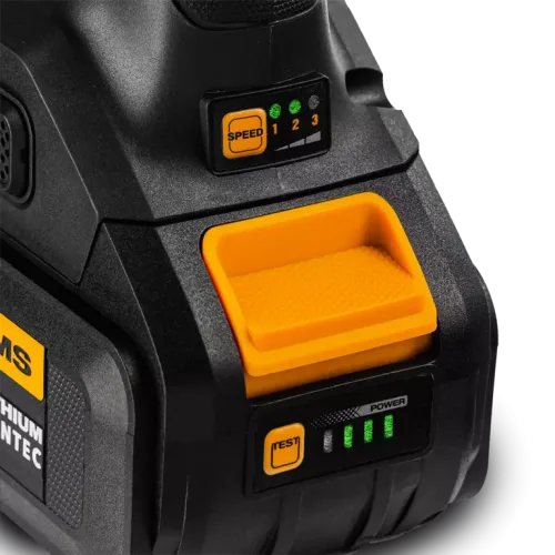 Шлифмашина угловая аккумуляторная PRO 125 мм, 20В, 2*4Ач, 900Вт 7