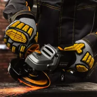 Шлифмашина угловая аккумуляторная PRO 125 мм, 20В, 2*4Ач, 900Вт RUNTEC RT-AG900