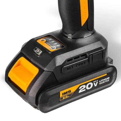 Винтоверт ударный аккумуляторный PRO 1/4", 20В, 2*2Ач, 230Нм 6