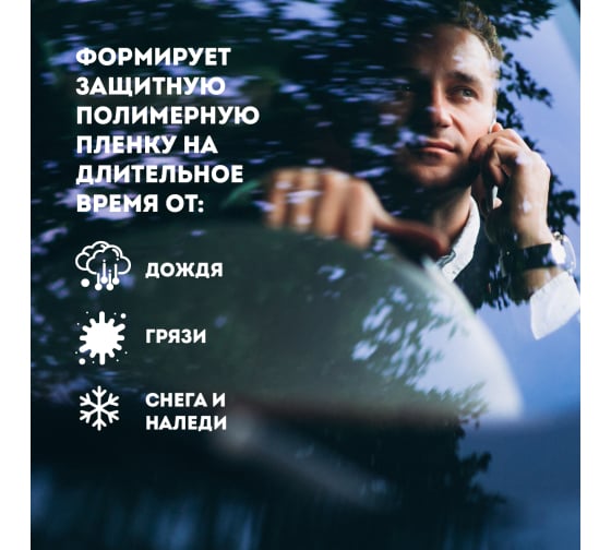 Средство для обработки автомобилей «Антидождь (Invisible Wipers)» 2