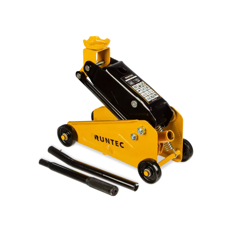 Домкрат подкатной, 2,25 т, 145–385 мм, в кейсе TECHNIC Runtec RT-PJ225