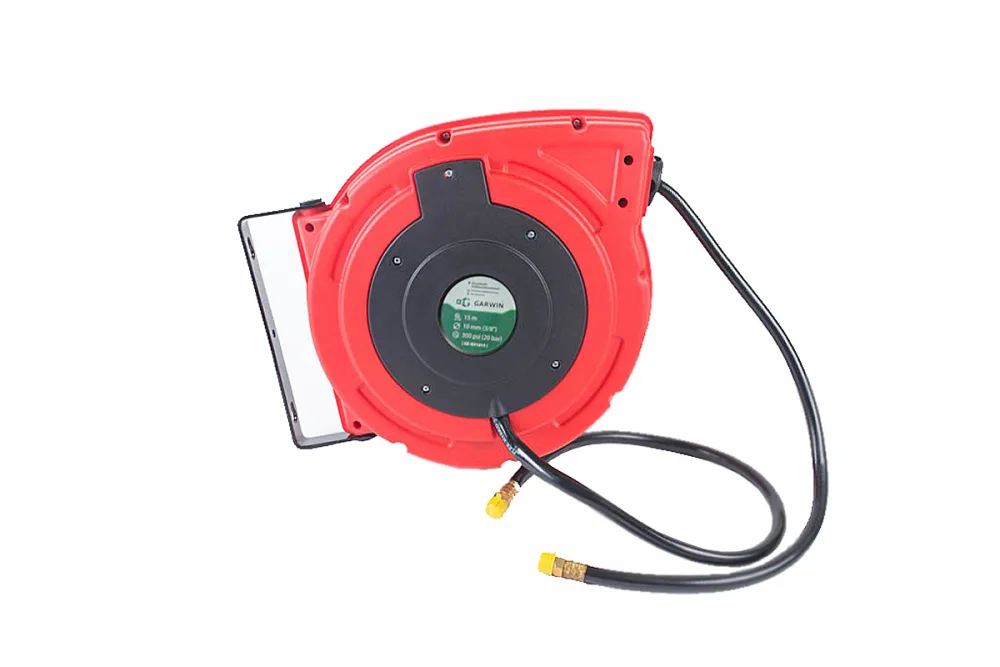 Катушка пневмошланга ГП 10 мм х 20 м 3/8" Garwin GE-RH1020