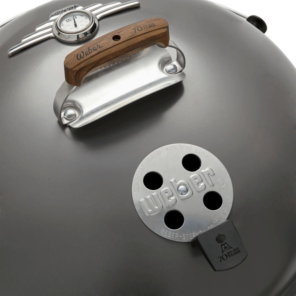 Угольный гриль 70TH ANNIVERSARY EDITION KETTLE 57CM HOLLYWOOD GRAY 6