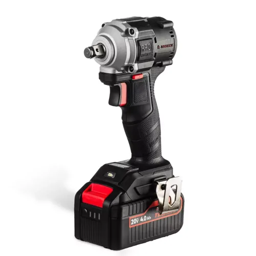 Гайковерт ударный аккумуляторный TECHNIC 1/2", 20В, 2*4Ач, 300Нм