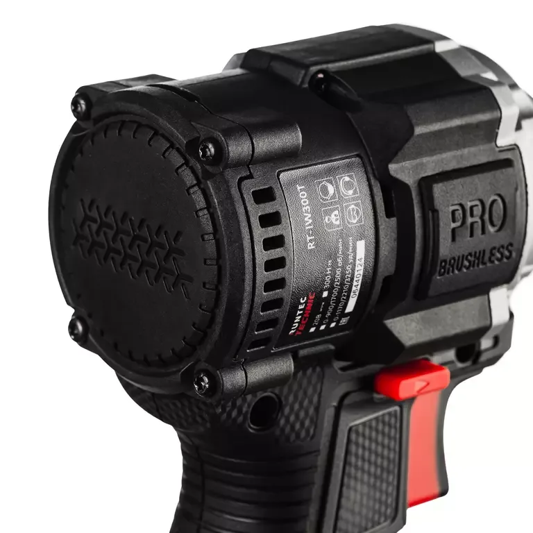 Гайковерт ударный аккумуляторный TECHNIC 1/2", 20В, 2*4Ач, 300Нм