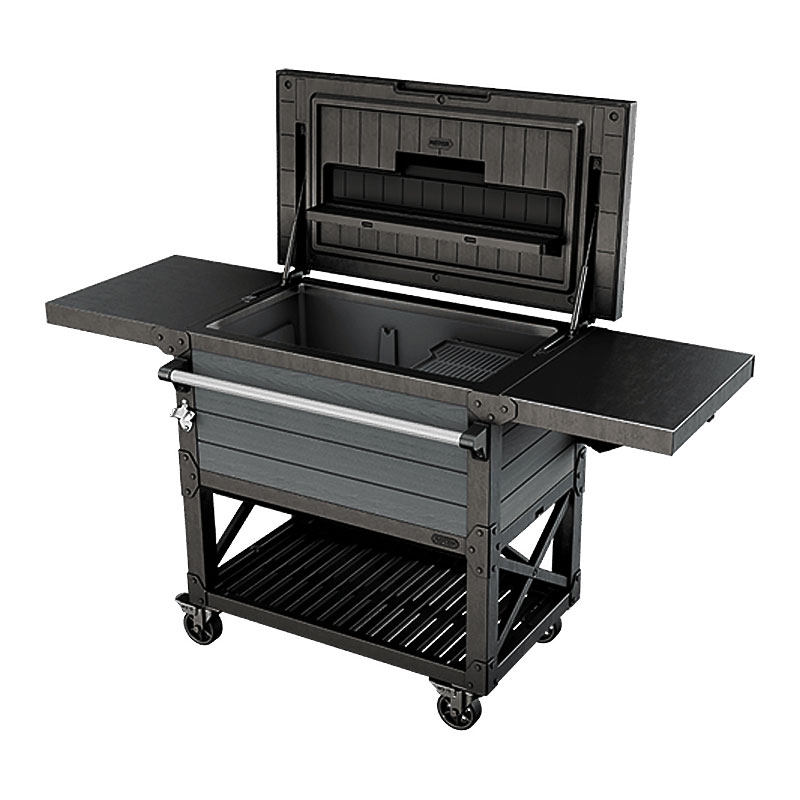 Холодильник для патио и тележка для напитков PATIO COOLER AND BEVERAGE CART 17210407 2