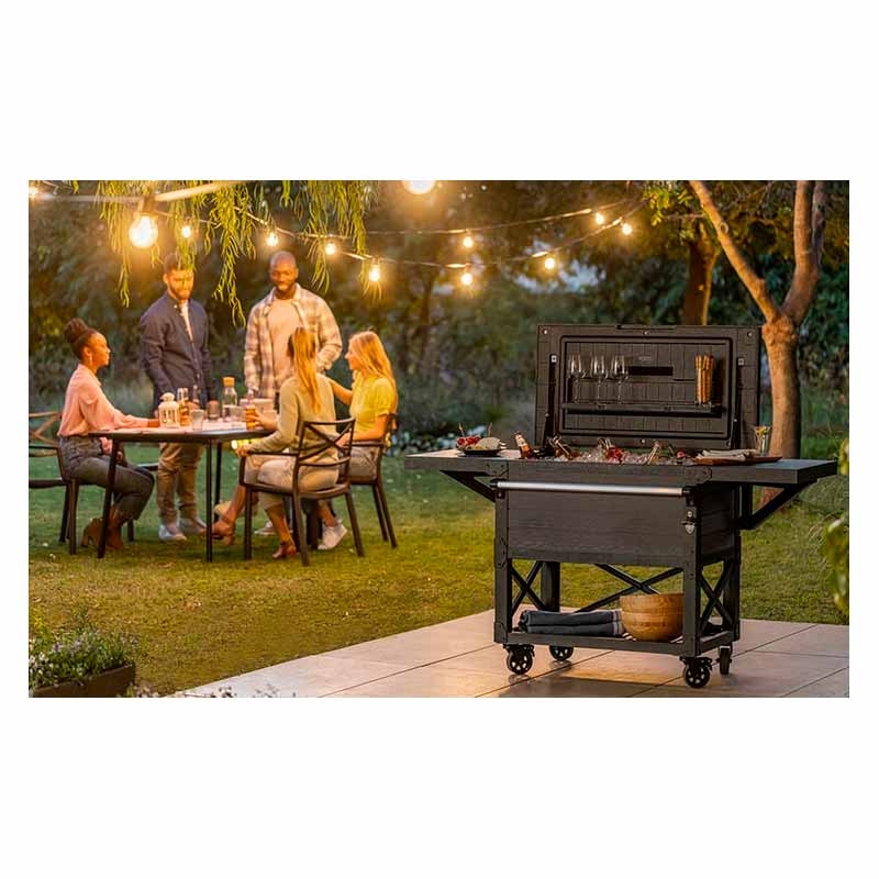 Холодильник для патио и тележка для напитков PATIO COOLER AND BEVERAGE CART 17210407 3