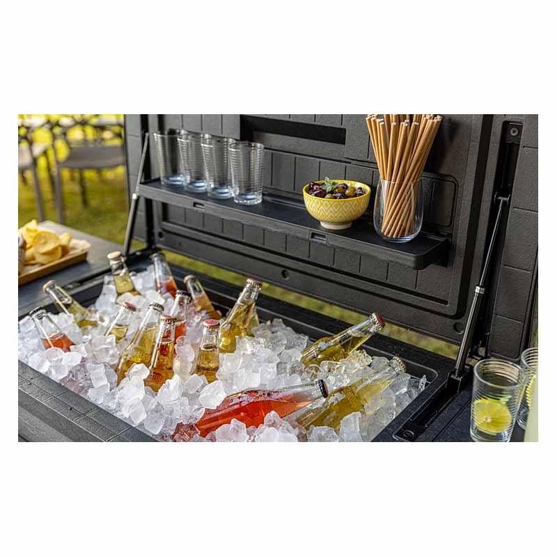 Холодильник для патио и тележка для напитков PATIO COOLER AND BEVERAGE CART 17210407 6