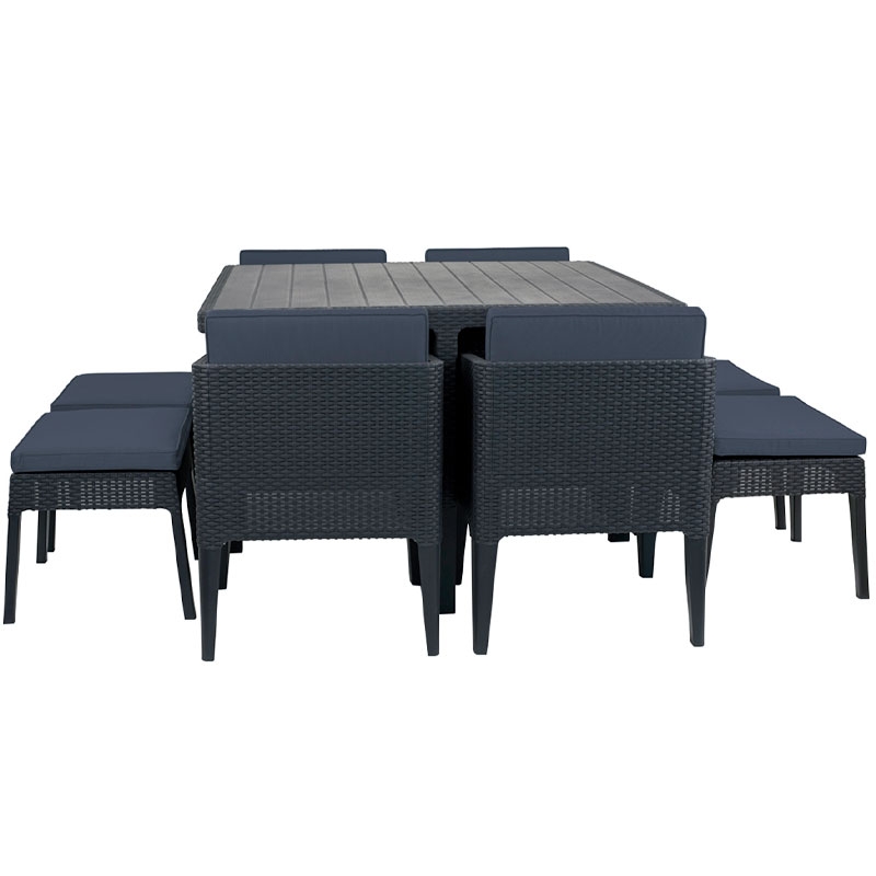 Комплект садовой мебели 9 предметов COLUMBIA SET 9 PCS 2