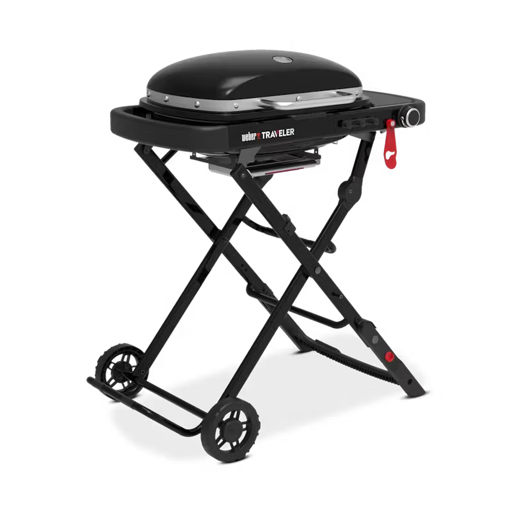 Газовый гриль Weber Traveler Compact черный 2