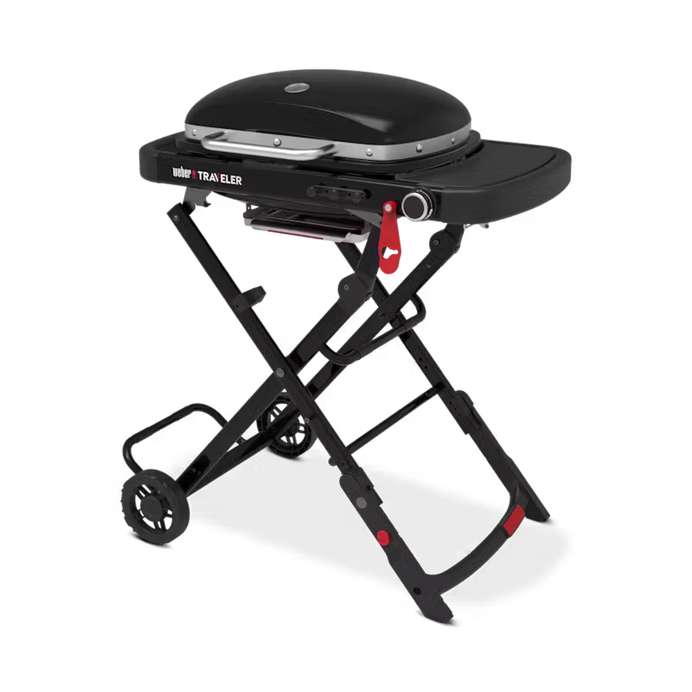 Газовый гриль Weber Traveler Compact черный 3