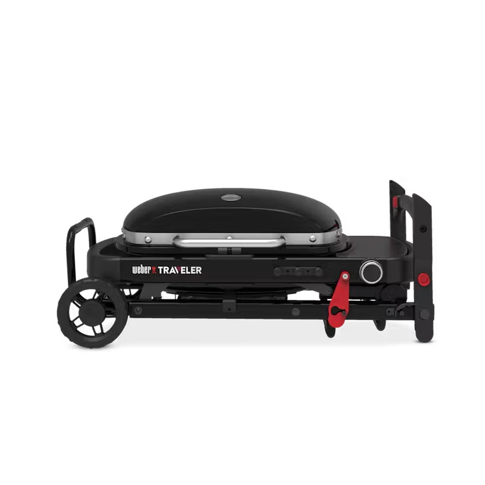 Газовый гриль Weber Traveler Compact черный 4