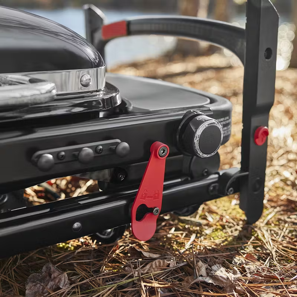 Газовый гриль Weber Traveler Compact черный 5