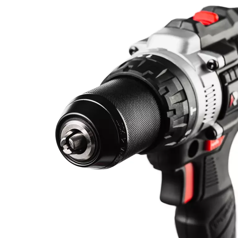 Дрель-шуруповерт ударная аккумуляторная TECHNIC 13 мм, 20В, 2*4Ач, 100Нм