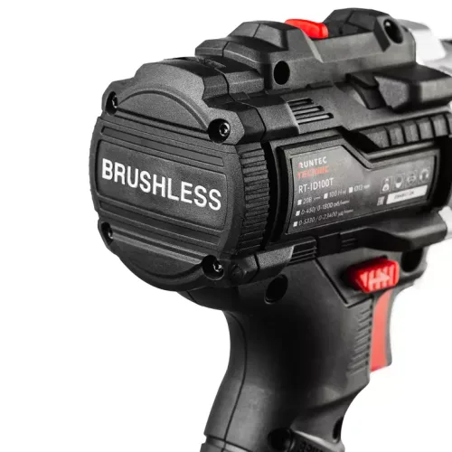 Дрель-шуруповерт ударная аккумуляторная TECHNIC 13 мм, 20В, 2*4Ач, 100Нм 5