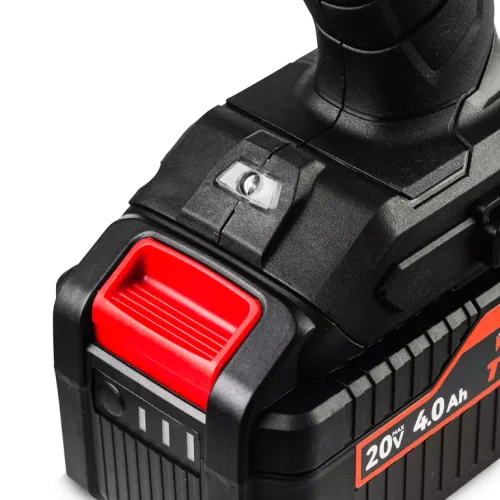 Дрель-шуруповерт ударная аккумуляторная TECHNIC 13 мм, 20В, 2*4Ач, 100Нм 8