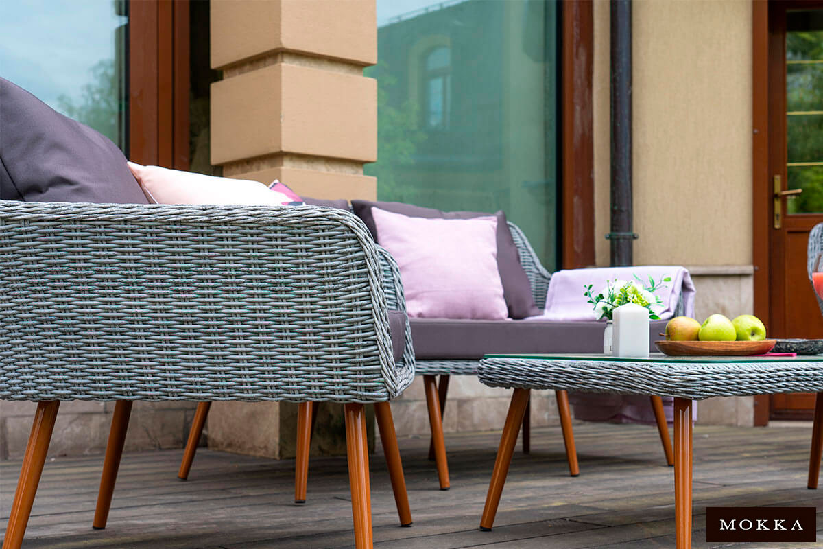 Комплект плетеной мебели MOKKA RIMINI 4