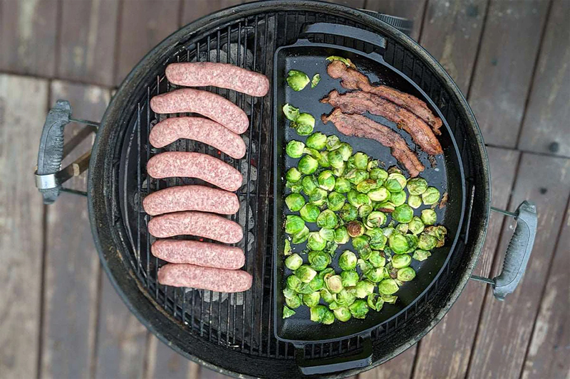 Чугунный поддон Drip ‘N Griddle Cast Iron для корзины SnS 57 см 4
