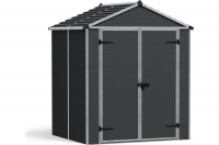 Хозблок RUBIKON 6x8 темно-серый