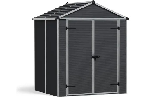 Хозблок RUBIKON 6x8 темно-серый