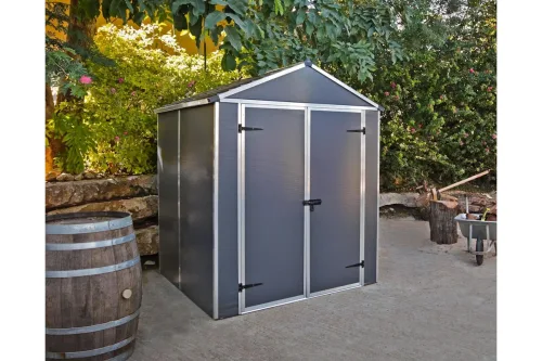 Хозблок RUBIKON 6x8 темно-серый 2