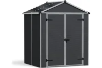 Хозблок RUBIKON 6x5 темно-серый