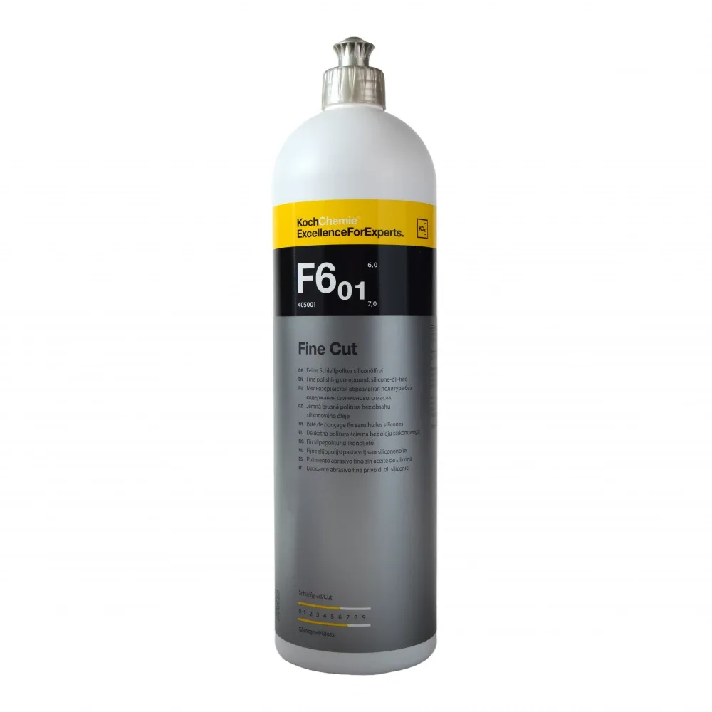 Мелкозернистая полировальная паста FINE CUT F6.01, 1л Koch Chemie 405001