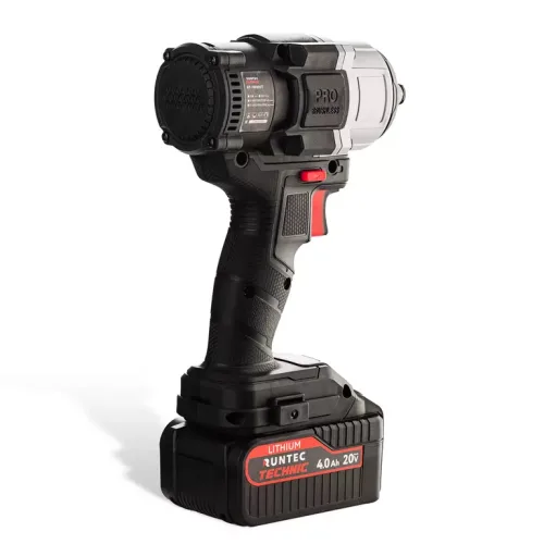Гайковерт ударный аккумуляторный RUNTEC TECHNIC 1/2", 20В, 2*4Ач, 800Нм 2
