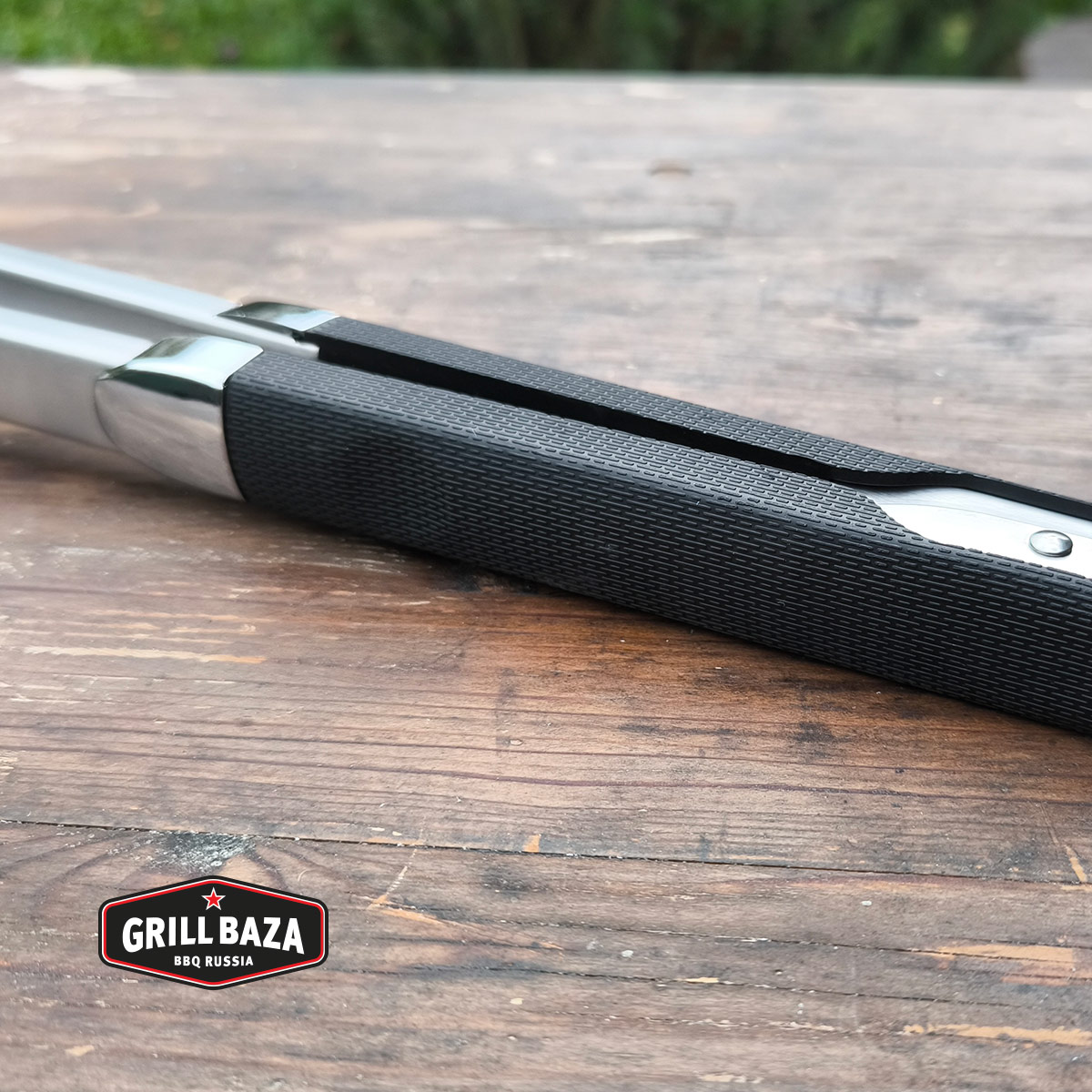 Щипцы для гриля Premium Grillbaza, нерж 15